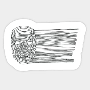 face flow Sticker